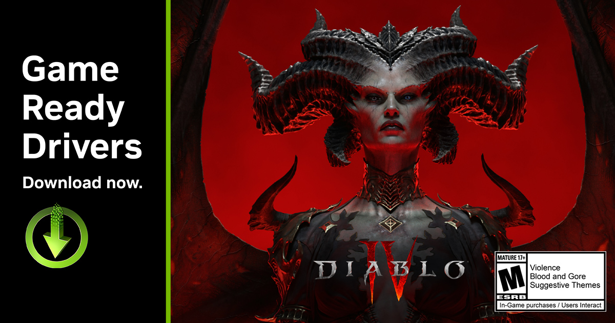 暗黑破坏神IV (Diablo IV)”现已发布- 在GeForce RTX GPU 上开启NVIDIA