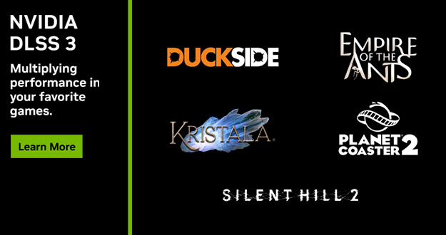 DLSS 3 为“鸭界争锋 (DUCKSIDE)”、“蚂蚁帝国 (Empire of the Ants)”和“过山车之星 2 (Planet Coaster 2)”带来性能提升