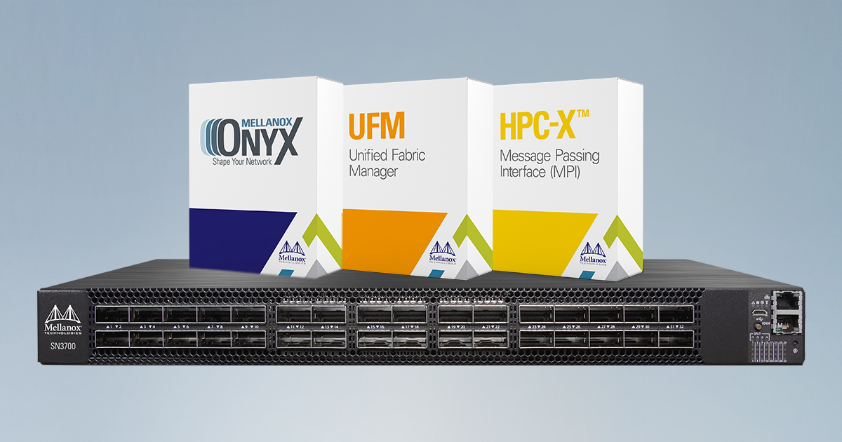 Mellanox 用於以太網和 InfiniBand 的綜合軟件套件 英偉達