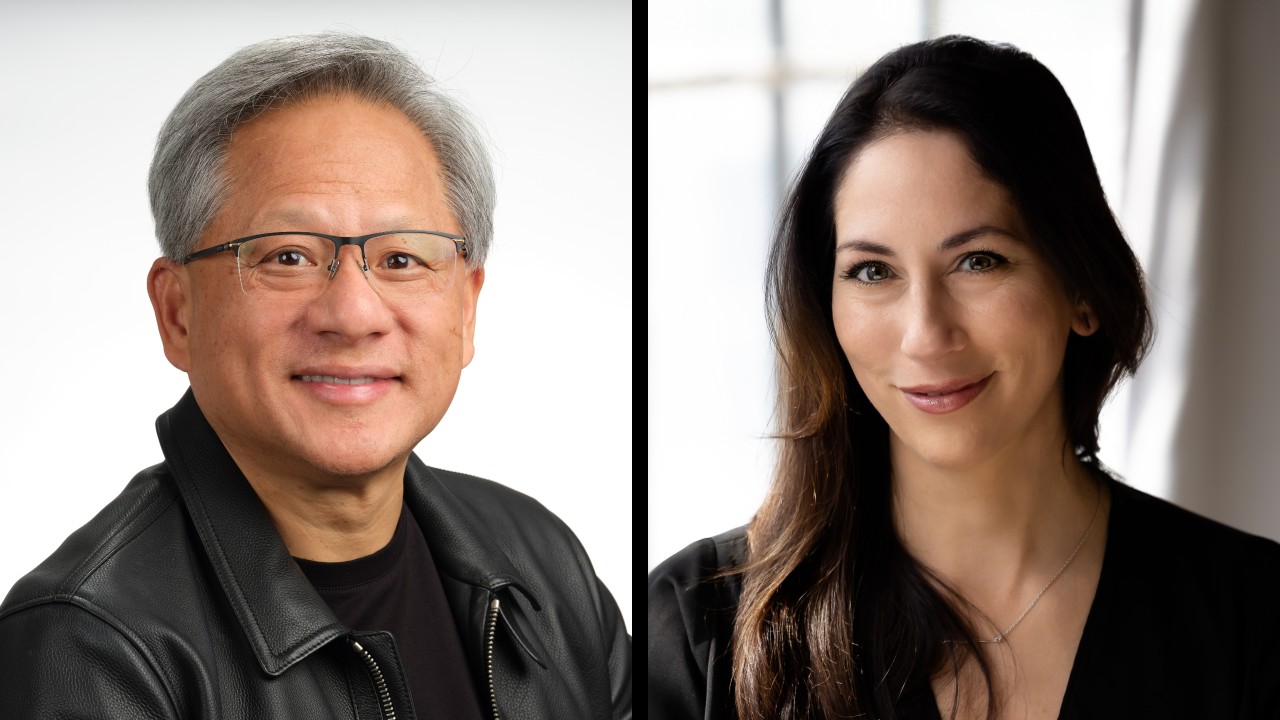 ensen Huang, Founder and CEO at NVIDIA and Lauren Goode, Senior Writer at WIRED