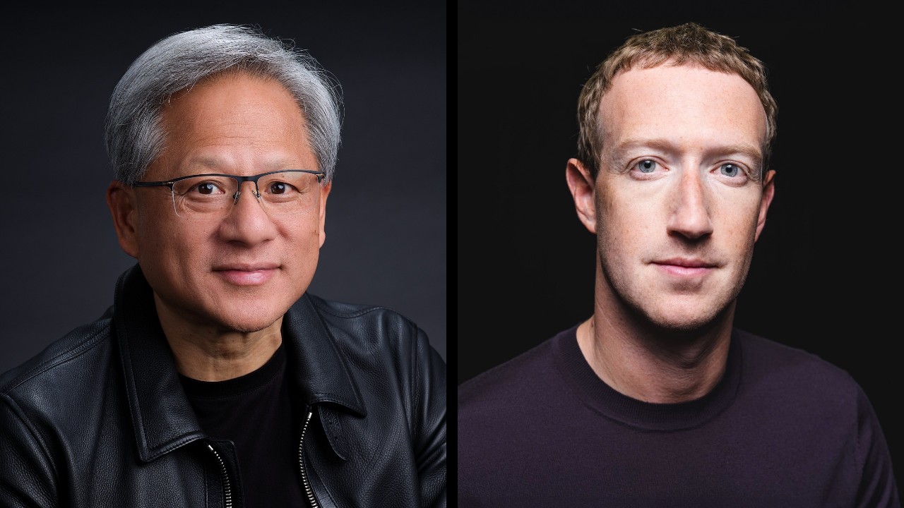 AI and The Next Computing Platforms with Jensen Huang and Mark Zuckerberg